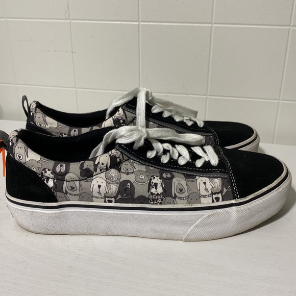 BOBS Skechers Women's 9.5 Marley Party Favor Lace Up Sneaker Dog Lover Shoes - Picture 4 of 7